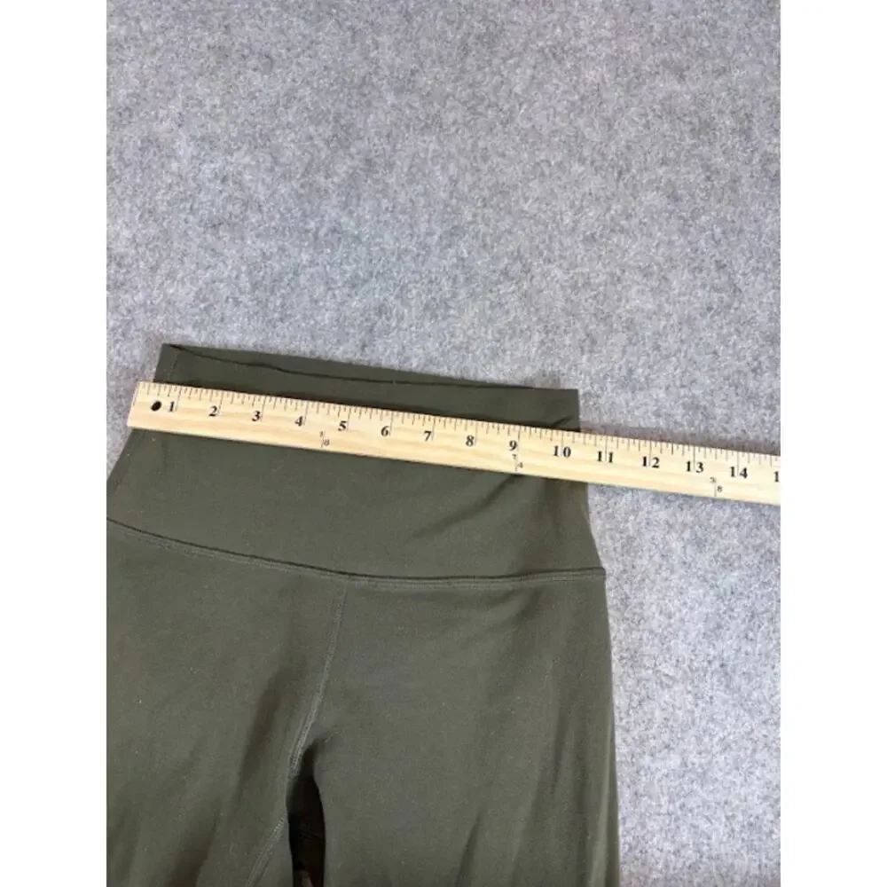 Lululemon Align High Rise Leggings Womens XXS Olive Yoga Gym Fitness Workout - Picture 4 of 7